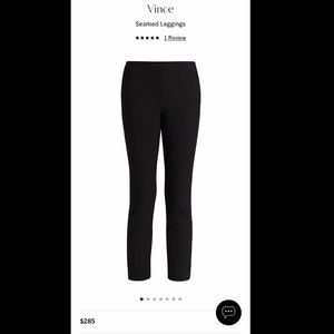 EUC VINCE Stitched Seamed Legging Sz.6